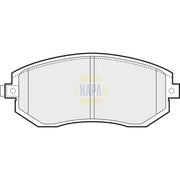 NAPA Front Brake Pad Set fits Subaru Impreza 2008-2011 1.5 2.5