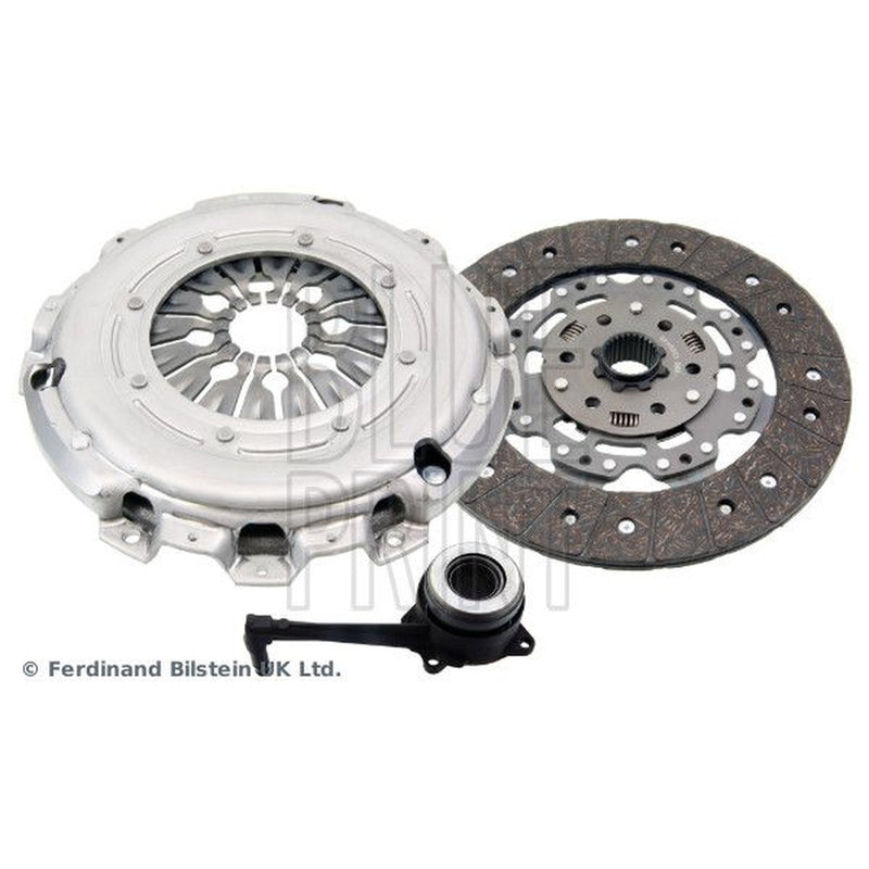Blue Print Clutch Kit Set 3pc 240mm fits VW Multivan 2003-2009 2.5