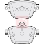Apec Rear Brake Pad Set fits Mercedes-Benz Cls 2017-2018
