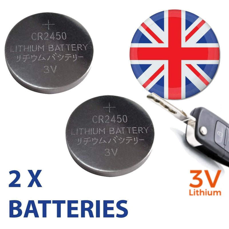 JRP Unbranded Car Key Battery CR2450 1 Pack