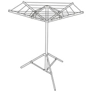 4 Arm Rotary Airer Stand 4505 Quest - Dynamic Drive