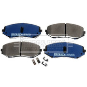 Borg & Beck Front Brake Discs & Pads fits Suzuki Grand Vitara II 2005-2015