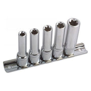 Laser Deep Star Socket Set 3/8"D 5pc 3393 Laser - Dynamic Drive