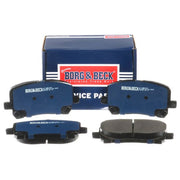 Borg & Beck Front Brake Discs & Pads fits Toyota Avensis Verso 2001-2009 2.0 2.4