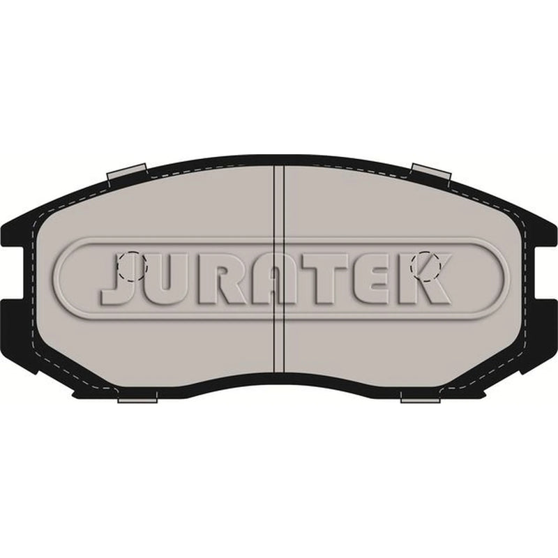 Juratek Front Brake Pad Set fits Daihatsu Extol 2000 on 1.3