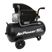 Sealey Air Compressor 50L Direct Drive 2hp SAC5020A Sealey - Dynamic Drive