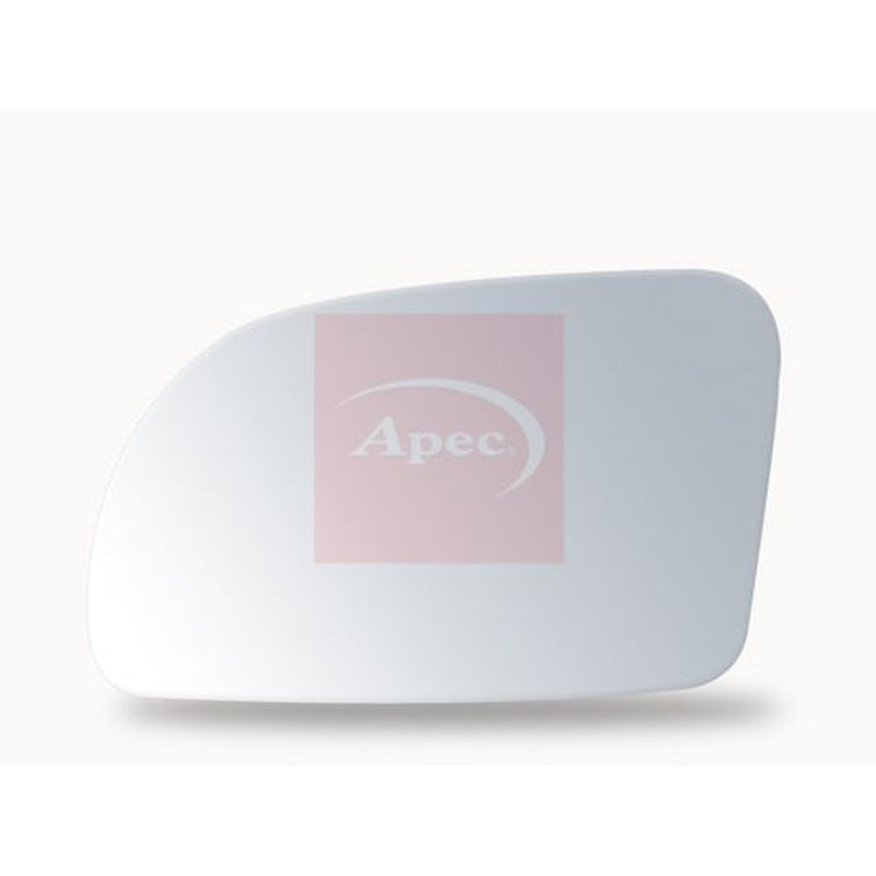 Apec Exterior Wing Mirror Glass Left fits VW New Beetle 1998-2010
