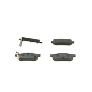 Bosch Front & Rear Pads fits Honda Prelude III 1987-1992 2.0