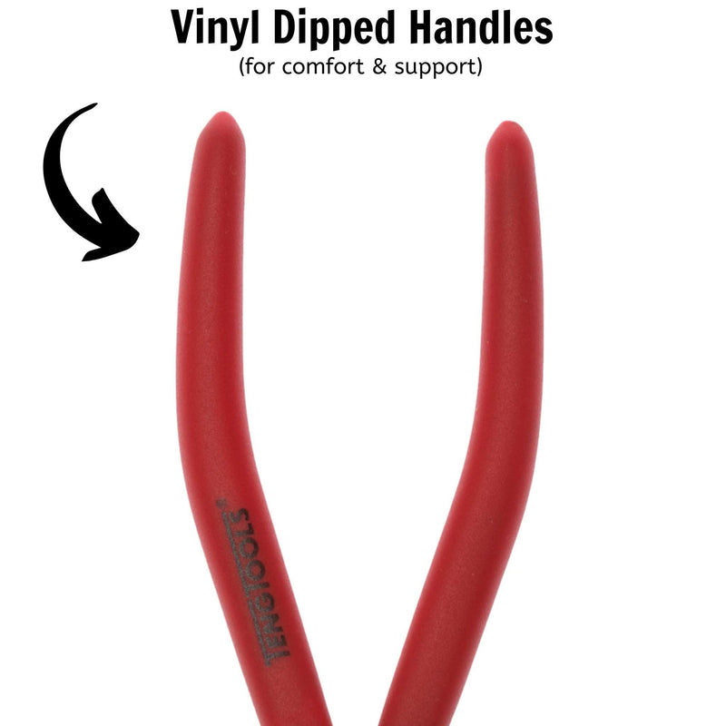 Teng Tools Bent Long Nose Plier 160mm Teng Tools - Dynamic Drive