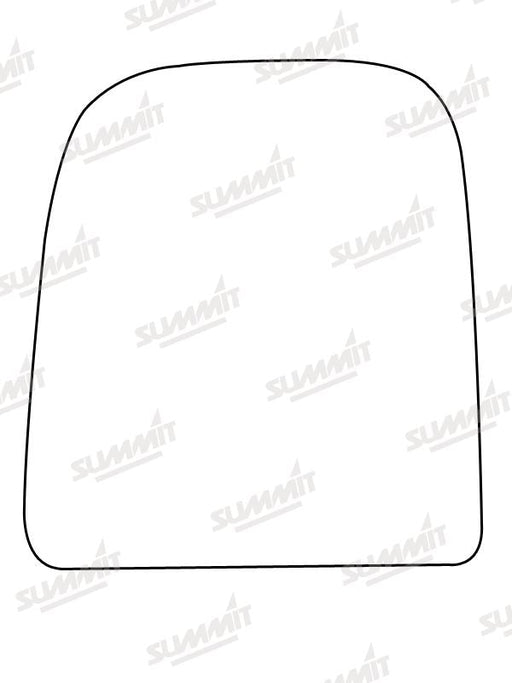 Summit Non-Heated Base Plate With Commercial Mirror Glass fits Iveco Daily 06 on LHS Summit - Bars 4 Cars