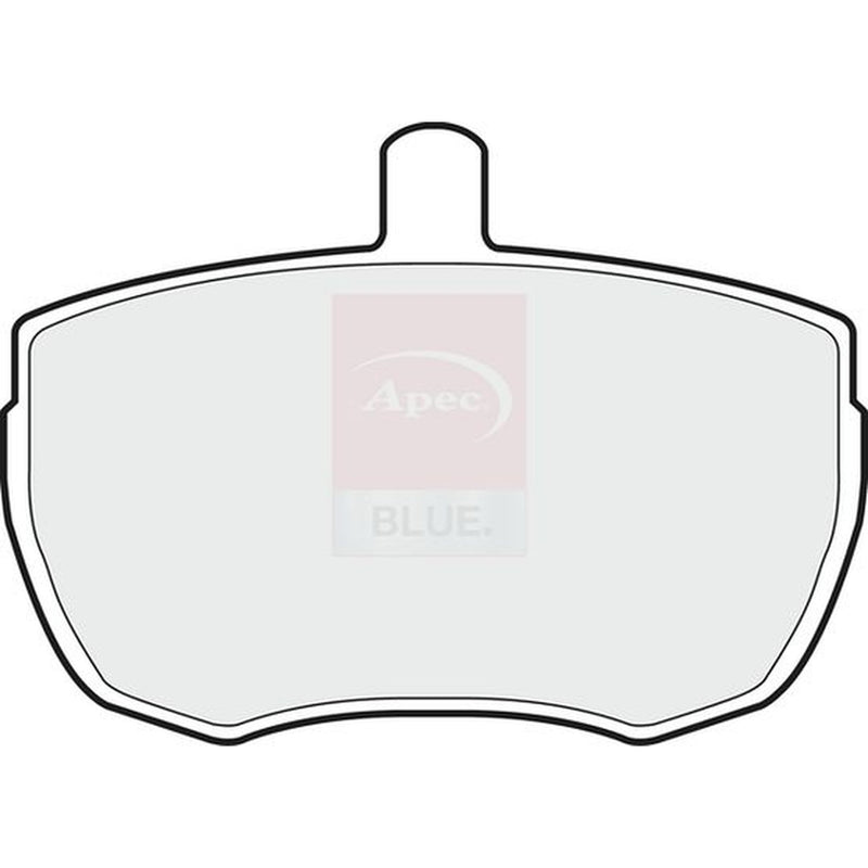 Apec Front Brake Pad Set fits Ford Transit 1977-1992 1.6 2.0 2.5
