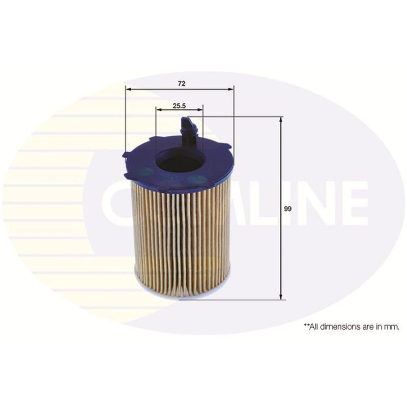 Comline Service Kit with Air & Oil Filters fits Fiat Punto 2012 on 0.9