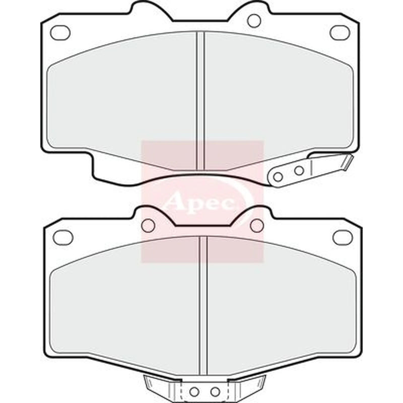 Apec Front Brake Pad Set PAD703