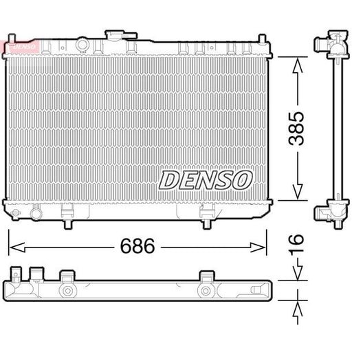 Denso Engine Radiator