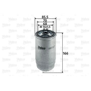 Valeo Fuel Filter Element 587727