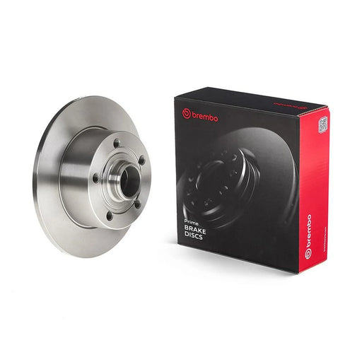 Brembo 2 x Solid Brake Discs fits Audi A4 B5 1994-2001 1.6 1.8 1.9 2.4 2.5 2.6