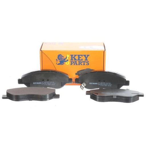 Key Parts 4 x Front Brake Pad Set fits Opel Corsa D 2006-2014 1.4 1.7
