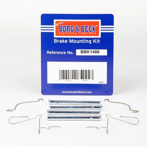 Borg & Beck Brake Pad Accessory Fitting Kit Front BBK1486