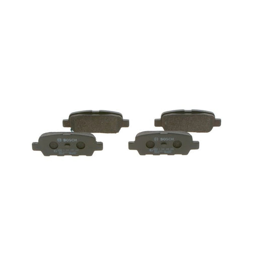 Bosch Front & Rear Pads fits Nissan X-Trail I 2001-2013 2.0