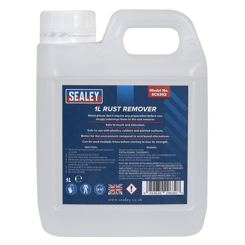 Sealey Rust Remover 1L SCS202 Sealey - Dynamic Drive