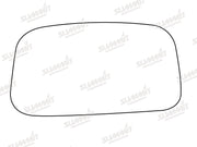 Summit Stick-On Standard Mirror Glass fits Toyota Camry 86 to 90 RHS Summit - Bars 4 Cars