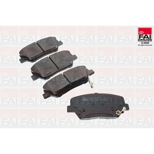 FAI Front Brake Pad Set fits Hyundai Elantra V 2011-2015 1.6
