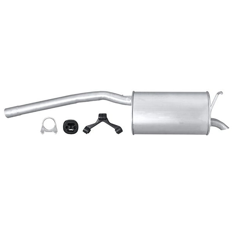 Hella End Silencer Rear fits VW Caddy III 2004-2015 1.6 2.0