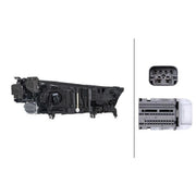 Hella Headlight Headlamp LED Left fits BMW Ix 2021-2022