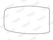 Summit Stick-On Standard Mirror Glass fits Alfa 33 LHS Summit - Bars 4 Cars