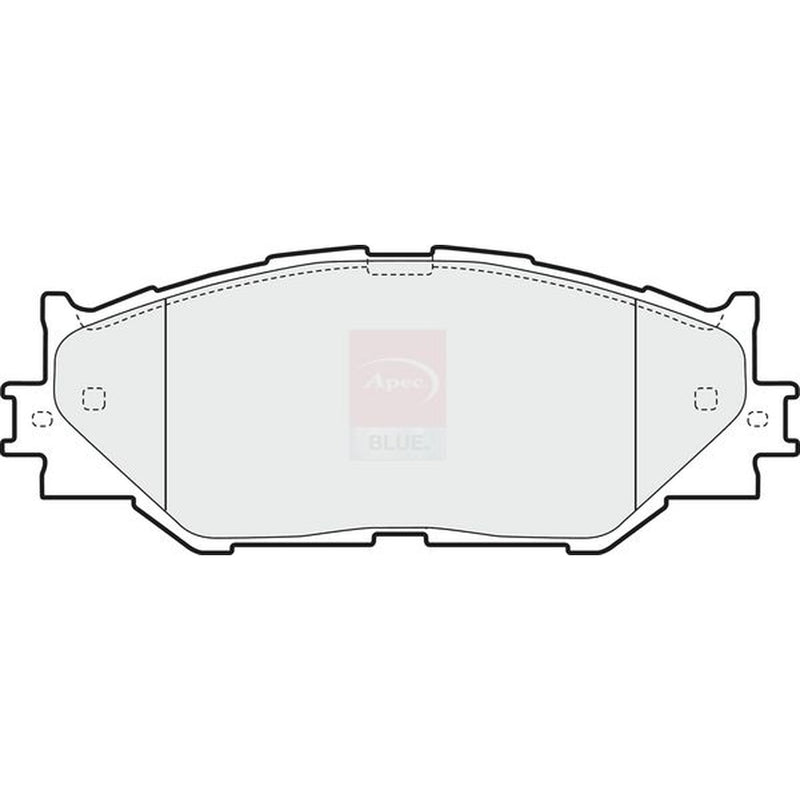 Apec Front Brake Pad Set fits Lexus Is C 2009-2015