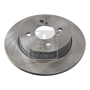 Febi 2 x Solid Rear Brake Discs 108531
