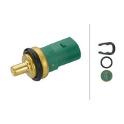 Hella Thermostat Kit (Thermostat + Coolant Temperature Sensor) fits Audi A4 B7