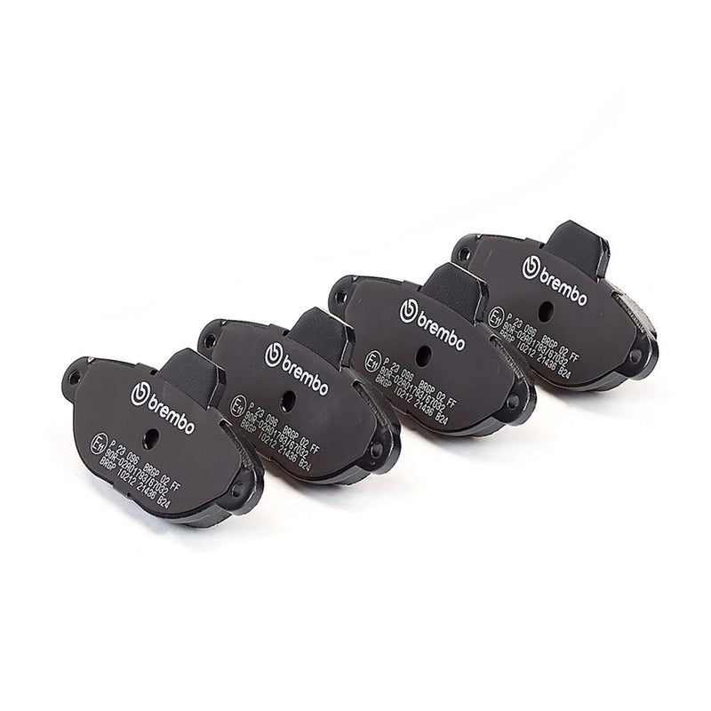 Brembo 4 x Front Brake Pad Set fits Fiat Cinquecento 1991-1999 0.7 0.9 1.1