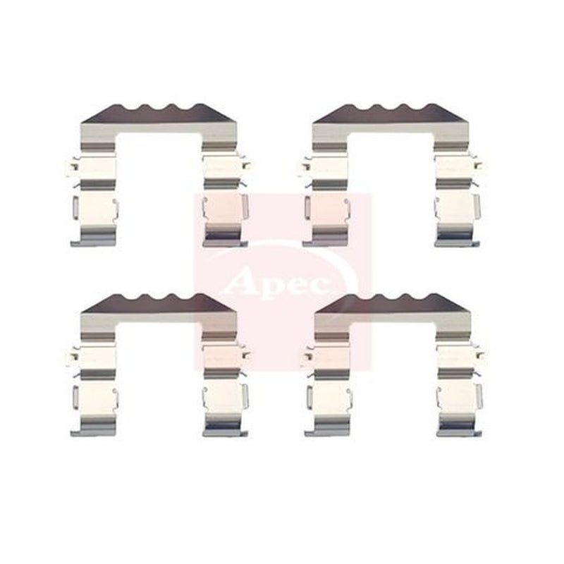 Apec Brake Pad Accessory Fitting Kit Front fits Hyundai I40 I 2012-2019