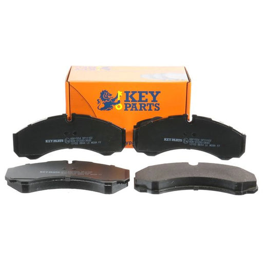 Key Parts 4 x Front Brake Pad Set fits Iveco Daily II 1989-1999