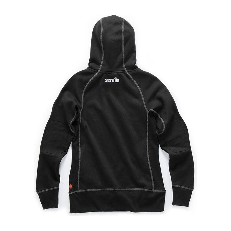 Scruffs Women's Trade Hoodie Black Size 14 Scruffs - Dynamic Drive