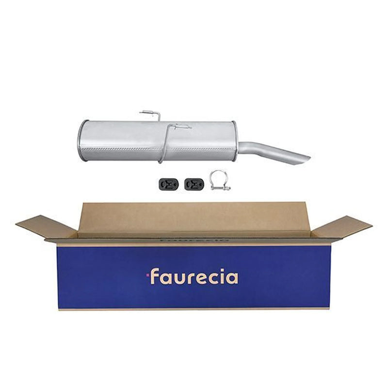 Hella End Silencer Rear fits Peugeot 306 1994-2001 1.4 1.6 1.9