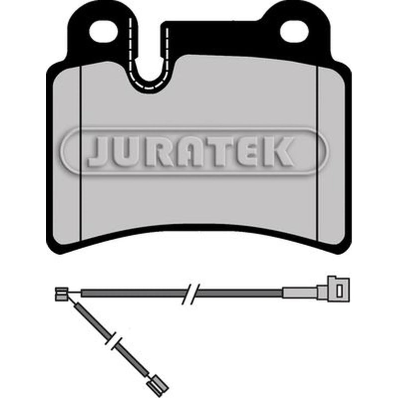 Juratek Rear Brake Pad Set fits VW Touareg 2002-2010 3.0 3.2 3.6 4.2 5.0 6.0