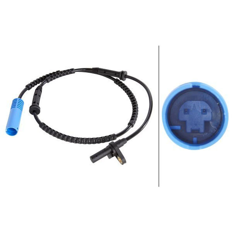 Hella ABS Wheel Speed Sensor Rear 6PU 012 806-091