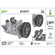 Valeo Air Conditioning Compressor 813271