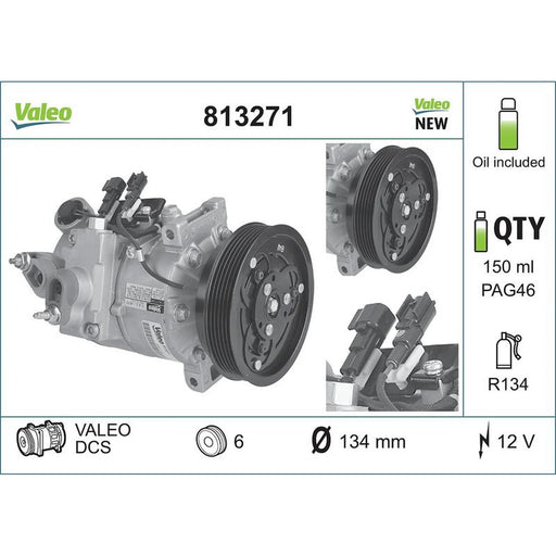 Valeo Air Conditioning Compressor 813271