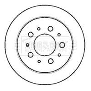 Borg & Beck Front & Rear Brake Discs & Pads fits Citroën Relay II Bus 2002-2006