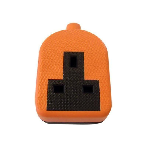 Dencon Trailing Socket 13A 1-Gang Orange Dencon - NN4 Online