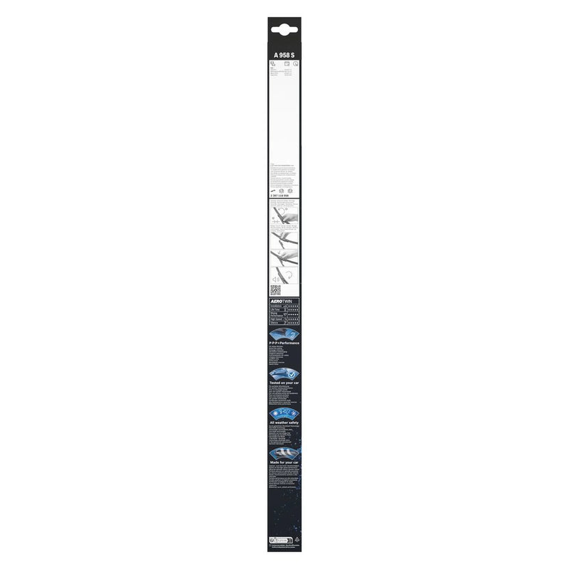 Bosch Aerotwin Wiper Blade Set 650mm + 650mm — A958S fits Seat Altea 2004-2015