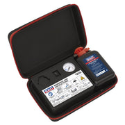 Sealey Tyre Inflator 12V & Emergency Puncture Sealant Kit MAC10S Sealey - Dynamic Drive