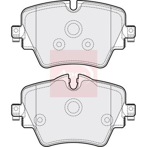 Apec Front Brake Pad Set PAD2050
