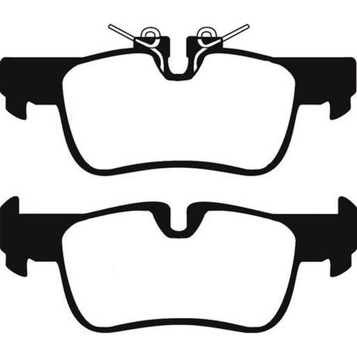 Abtex Rear Brake Pad Set fits BMW 1 2019-2020