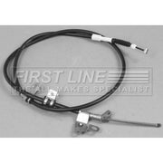 First Line Handbrake Cable Right Rear fits Toyota Prius Liftback 2003-2009 1.5