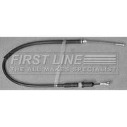 First Line Handbrake Cable Left Front fits Land Rover Defender 1998-2016