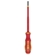 Draper XP1000 VDE Plain Slot Screwdriver, 3.0 x 100mm 64368 Draper - Dynamic Drive